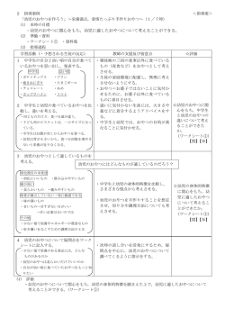 幼児に適したおやつについて考えることができる。