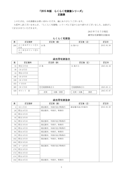 2015 年版 らくらく宅建塾シリーズ