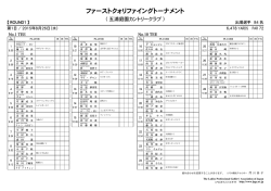 ファーストクォリファイングトーナメント