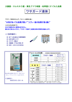 ワサガード液体