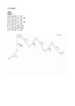 ワルツ初回 1 [基礎] 予備歩 3 ナチュラルターン 123 アウトサイドチェンジ