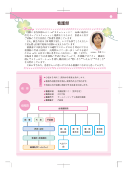 看護部 Message