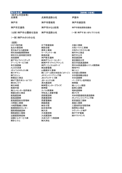 （地方公共団体等） 兵庫県 兵庫県道路公社 芦屋市 神戸市 神戸市環境