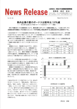 埼玉県内企業2015年夏のボーナス支給状況アンケート調査