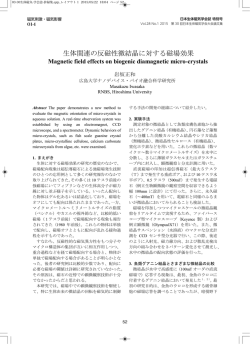 論文参照 - 第30回日本生体磁気学会大会