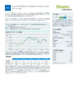 HEZU iシェアーズ 米ドルヘッジ MSCI ユーロゾーン ETF