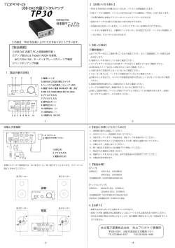 USB-DAC内蔵デジタルアンプ