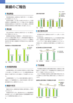 業績のご報告