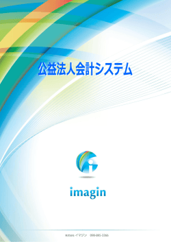 Im会計システムパンフレット