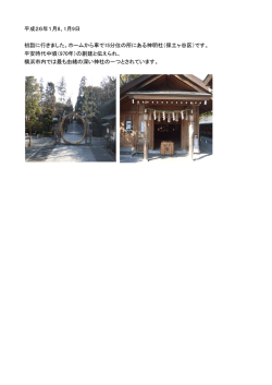 初詣はどこへ