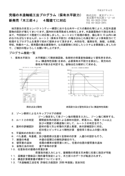 究極の木造軸組工法プログラム（保有水平耐力） 新発売
