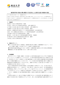 磁気秩序相の背後に潜む電荷の不安定性による新奇