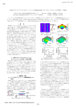 大気圧プラズマプロセスをベースとした単結晶 CVD ダイヤモンドウエハ