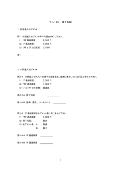 テスト 05： 降下勾配