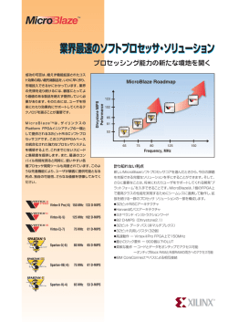 業界最速のソフトプロセッサ・ソリューション