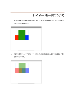 レイヤー モードについて