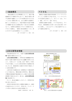 一般座標系 ベクタ化 土砂災害警戒情報