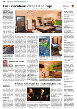 Ein Ferienhaus ohne Handicaps