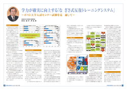 学力が確実に向上する「なぎさ式反復トレーニング