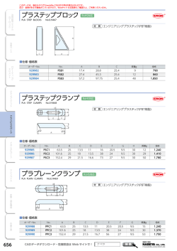 プラプレーンクランプ RoHS対応 プラステップブロック RoHS