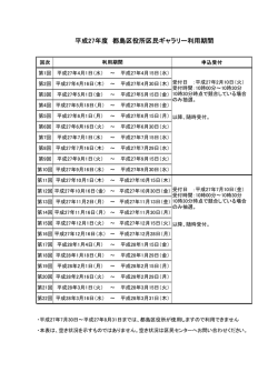 利用期間はこちら