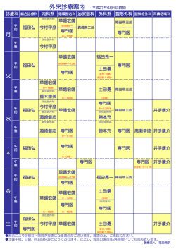 火 月 水 木 金 土