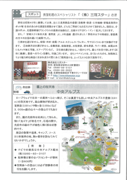 驚 スポット 表面処理のスペシャリスト 「 (株) 三河スター」 さま