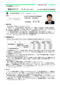 萩支部の取組について - 山口県日本型直接支払推進協議会