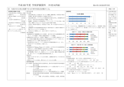 評価資料その3 - 岡山県立高梁高等学校