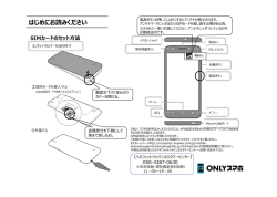 SIMカードのセット方法