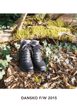 dansko FW2015 カタログ