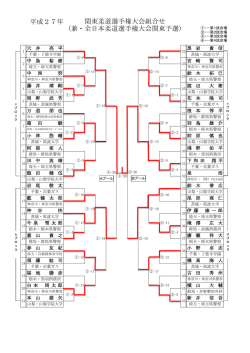 兼・全日本柔道選手権大会関東予選