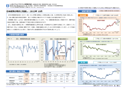 日本経済の現状と見通し：2015年 10月