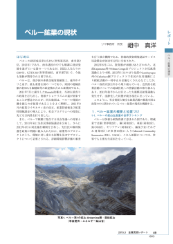 3【レポート】ペルー鉱業の現状
