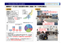 新たに追加選定した区間 (代表例)