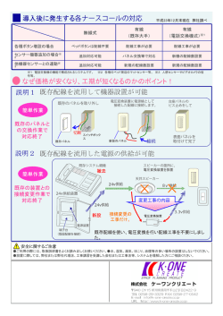 各ナースコールの対応