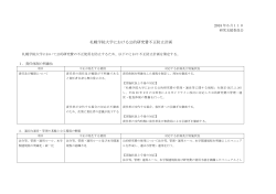 札幌学院大学における公的研究費不正防止計画 （PDF：218KB