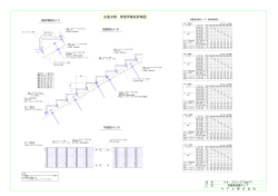 法面点検・管理用階段詳細図