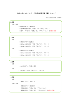資料1 - 松山大学
