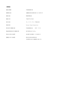 内部統制報告書（107KB