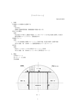 マルチバルーン仕様書