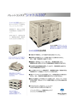 パレットコンテナ シャトル330