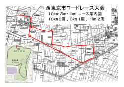 西東京市ロードレース大会