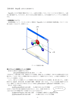 【3D 描画 Step3】 - Infty Project