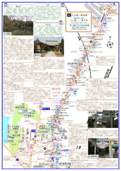 栃木県 小山市 - 歩く地図でたどる日光街道