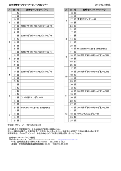 2016年宮崎セーフティーパークレース日程