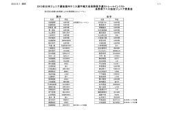 2015全日本ジュニア選抜室内テニス選手権大会長野県予選ストレート