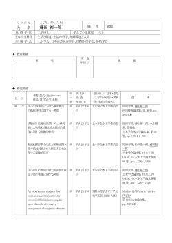 氏 名 藤田 裕一郎