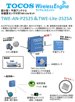 TWE-AN-P2525＆TWE-Lite