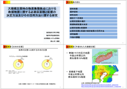大規模災害時の物資集積拠点における 救援物資に関する必要床面積と
